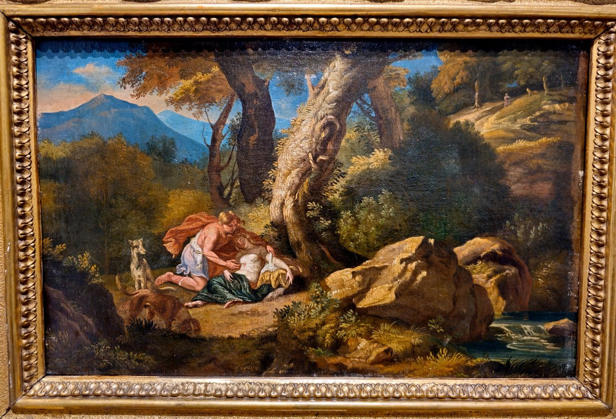 Pieter Mulier a surnommé Cavalier Tempesta Callisto et Arcade la Naissance de la Grande Ourse-photo-2