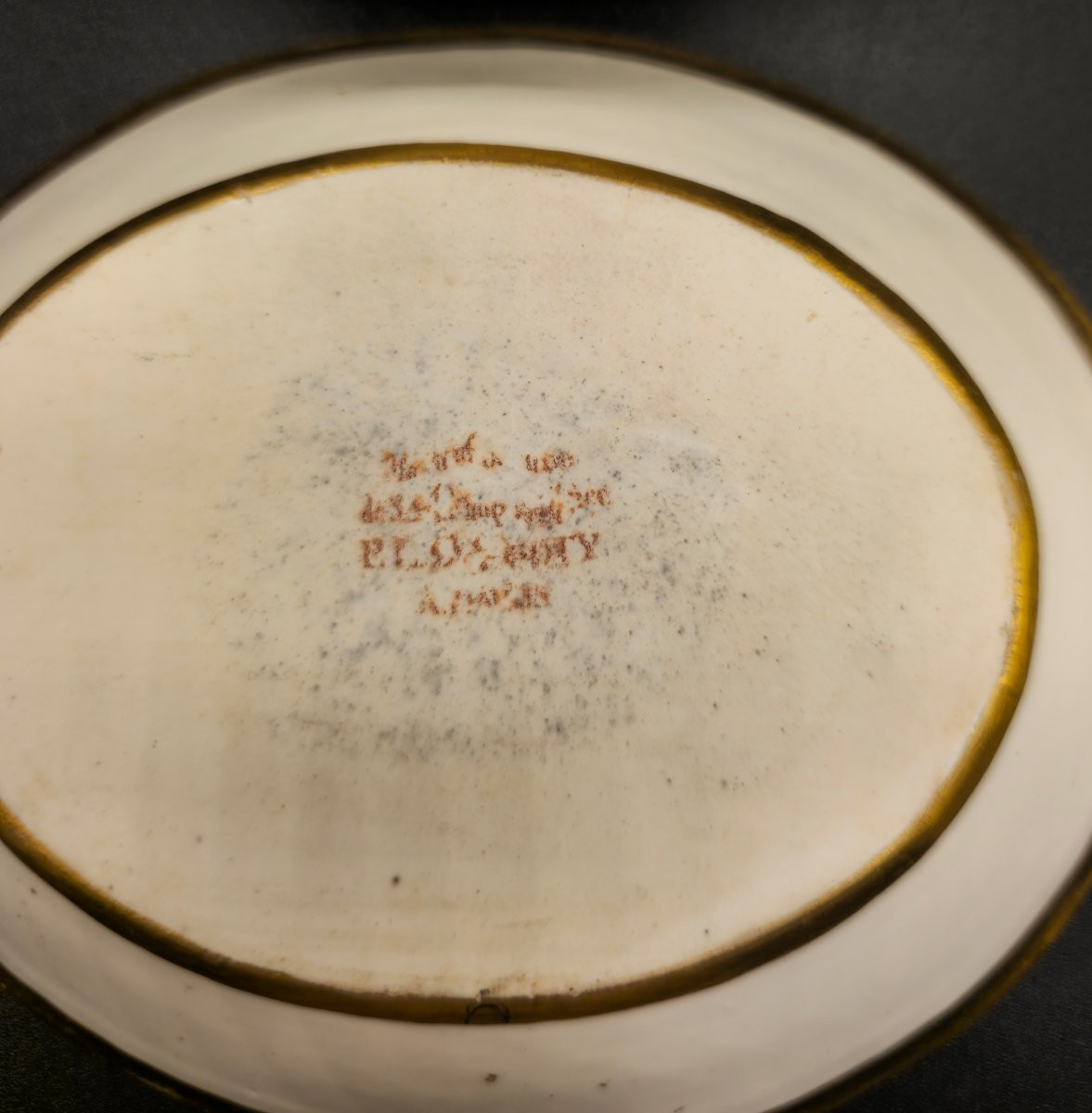 Dagoty Paris Swan-shaped Cup And Saucer-photo-5