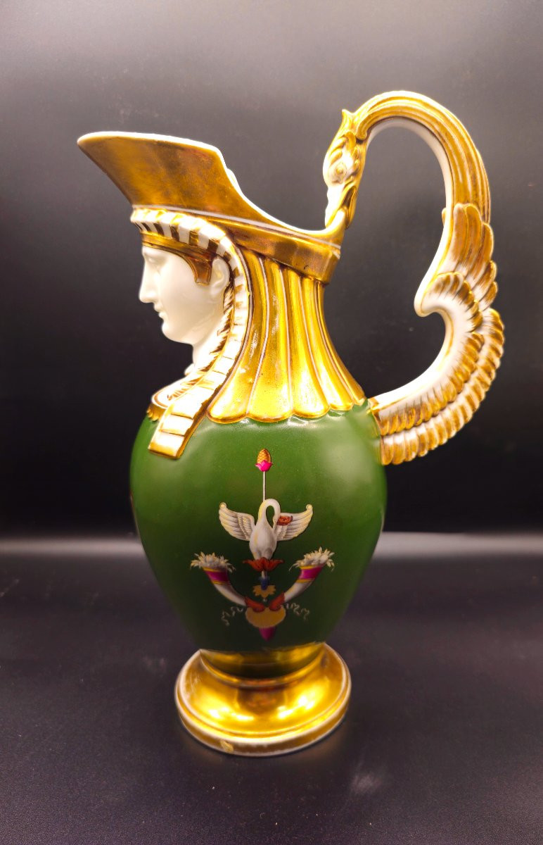 Verseuse en porcelaine Retour d'Egypte Paris probablement Schoelcher-photo-3
