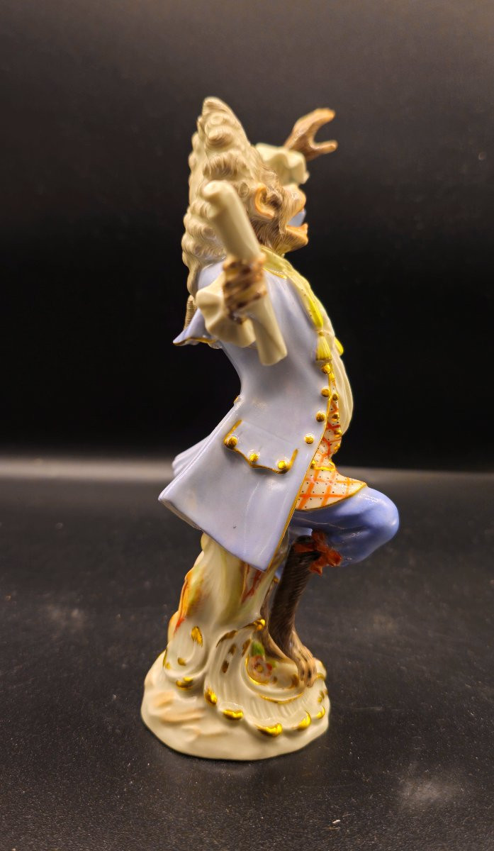 Meissen Monkey Conductor-photo-2