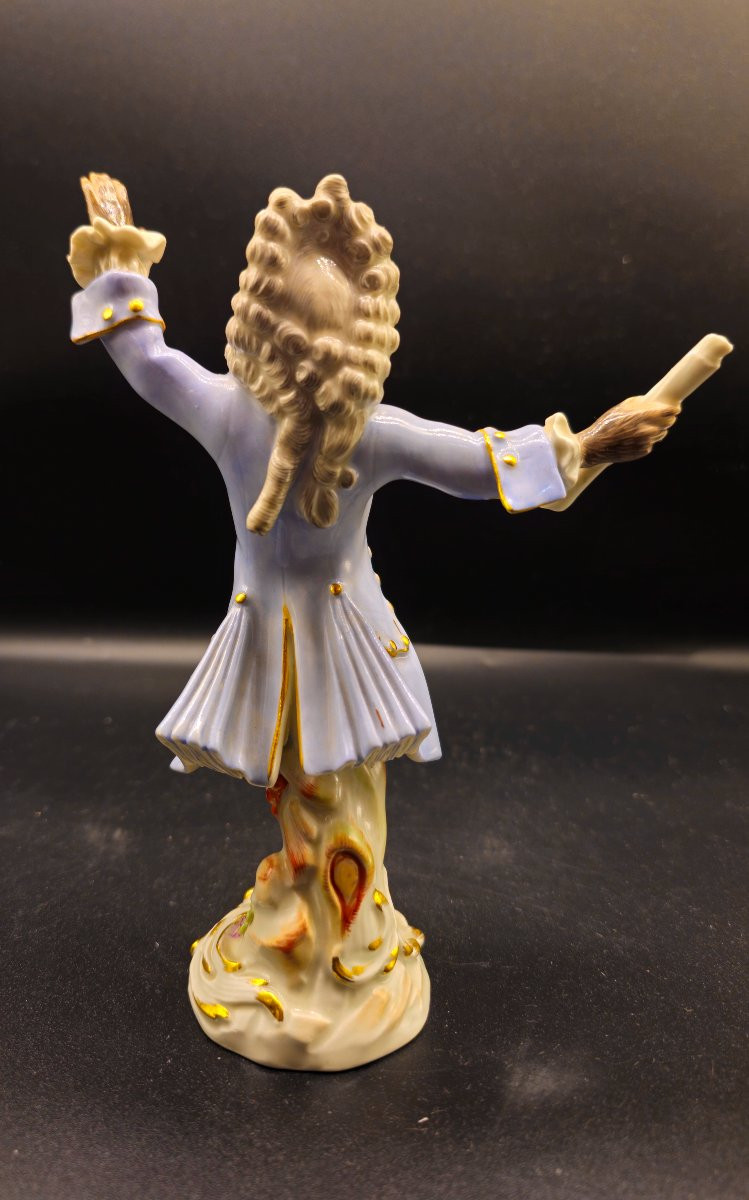 Meissen Monkey Conductor-photo-3