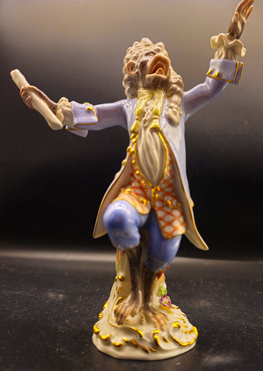 Meissen Monkey Conductor-photo-1