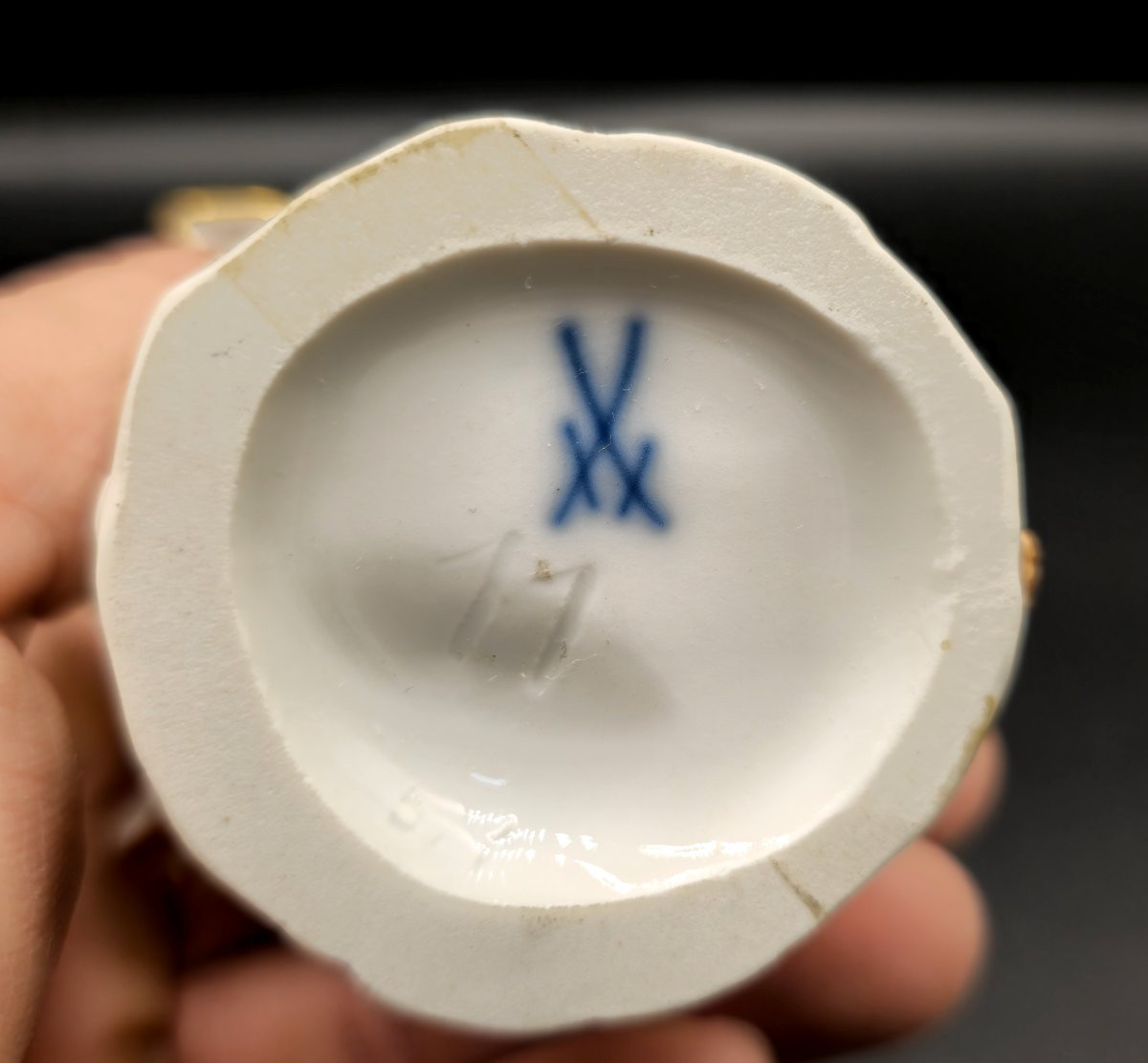 Singe joueur de flûte de Meissen-photo-3