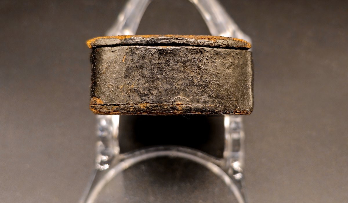 Papier-mâché Snuffbox By Leclerc De Buffon, E.gatteaux-photo-3