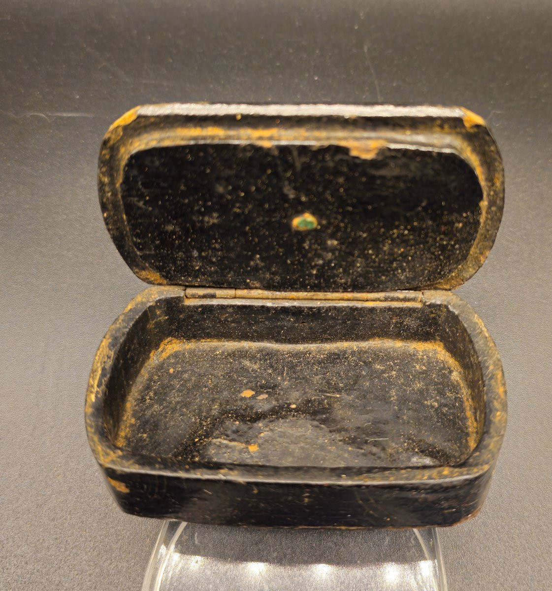 Papier-mâché Snuffbox By Leclerc De Buffon, E.gatteaux-photo-1