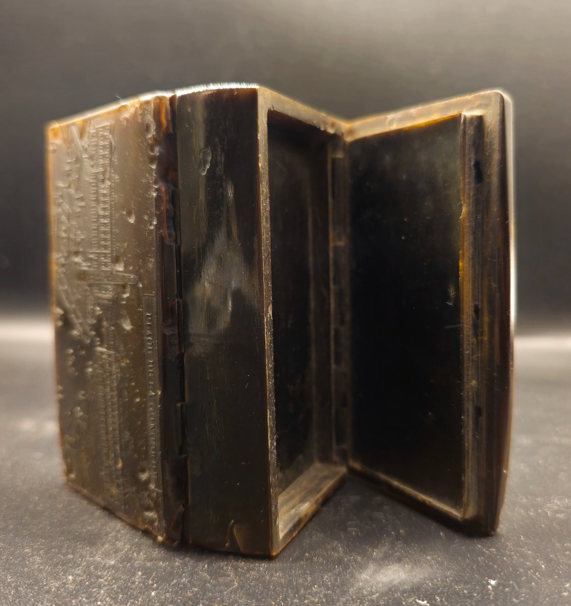 Snuffbox Depicting Napoleon And Place De La Concorde-photo-3