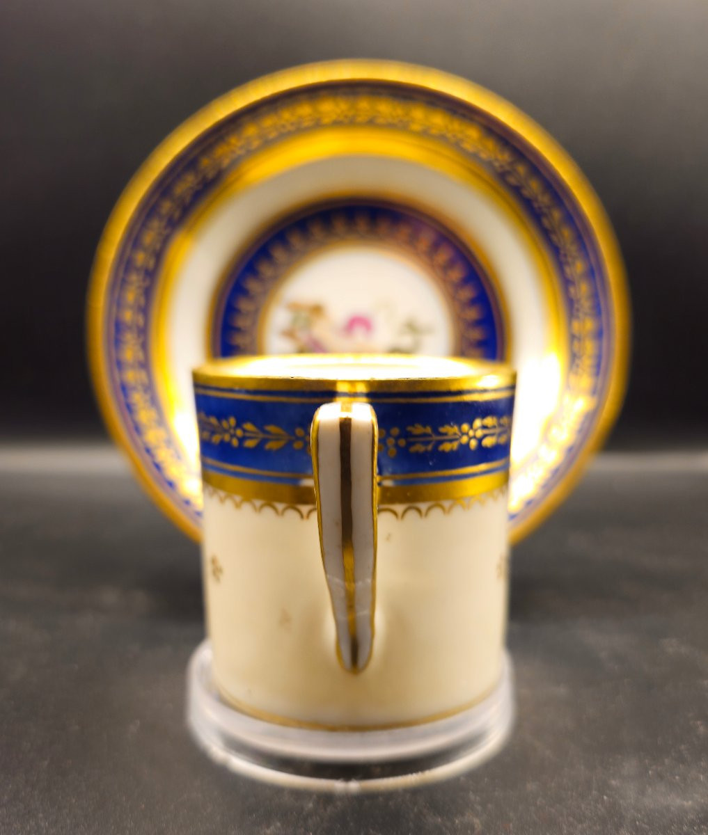 Tasse et soucoupe de la Real Fabbrica Ferdinandea -photo-4