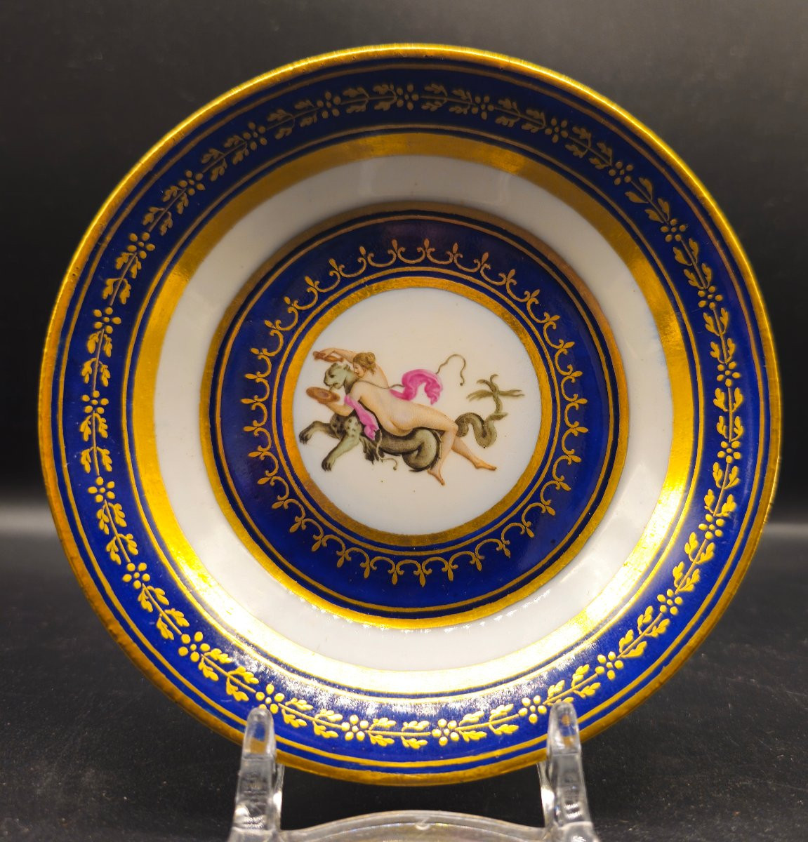 Tasse et soucoupe de la Real Fabbrica Ferdinandea -photo-2