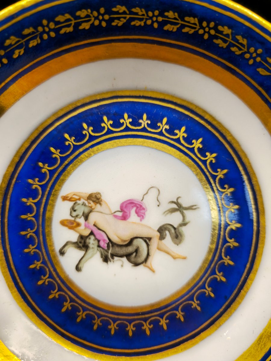 Tasse et soucoupe de la Real Fabbrica Ferdinandea -photo-5