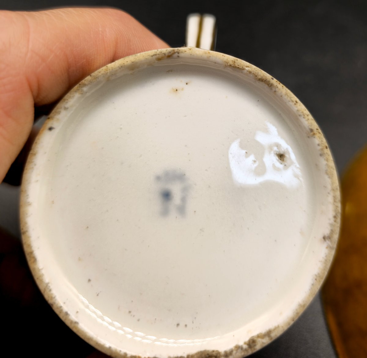 Tasse et soucoupe de la Real Fabbrica Ferdinandea -photo-7