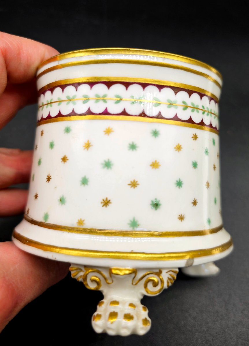 Sucrier en porcelaine de la manufacture Royal Ferdinand-photo-3