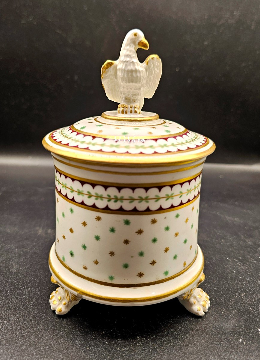Sucrier en porcelaine de la manufacture Royal Ferdinand