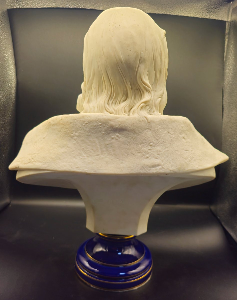 Pair Of Sevres Porcelain Busts Depicting Napoleon's Generals-photo-3