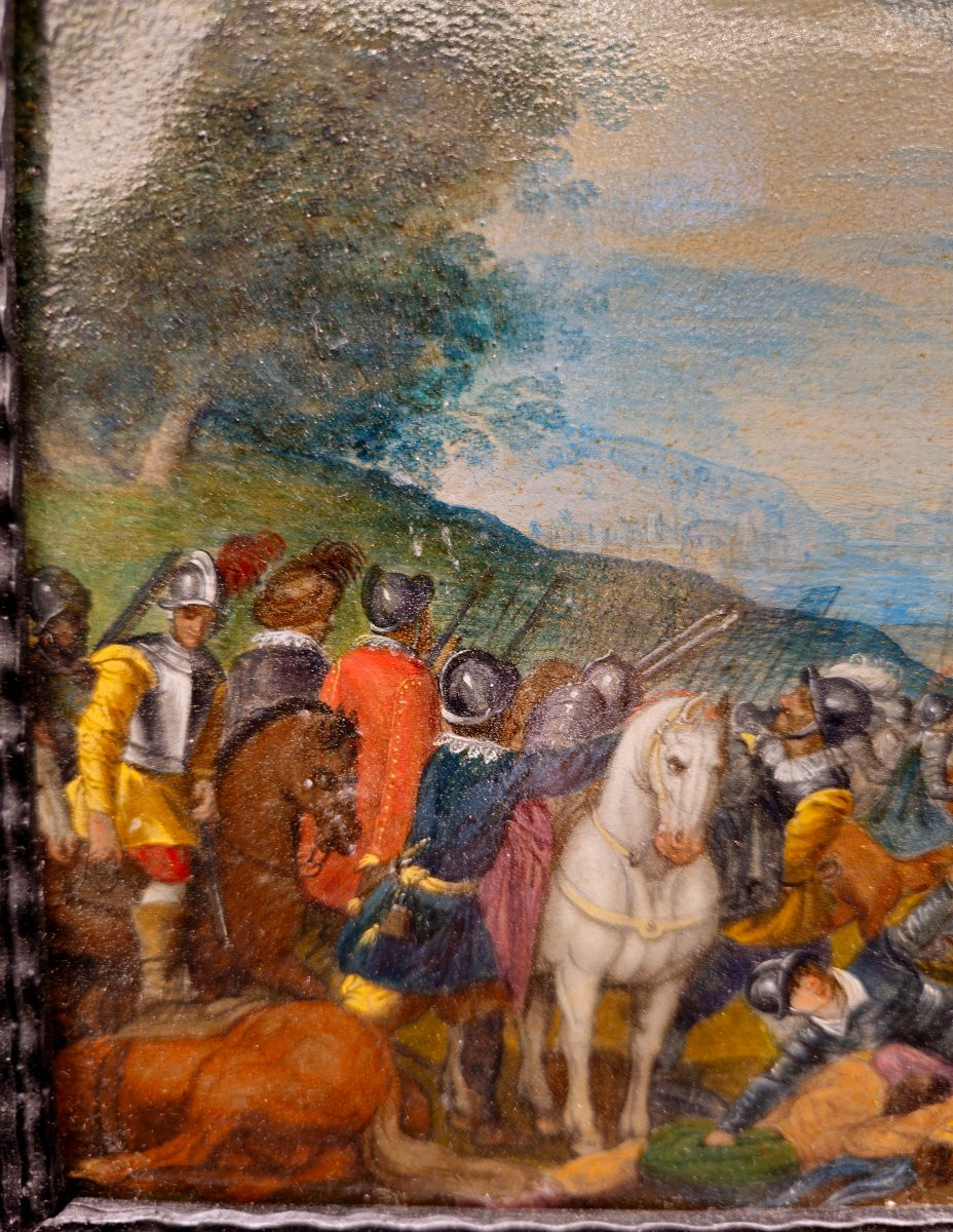 Marzio di Colantonio Ganassini – Bataille sur cuivre, Rome-photo-4