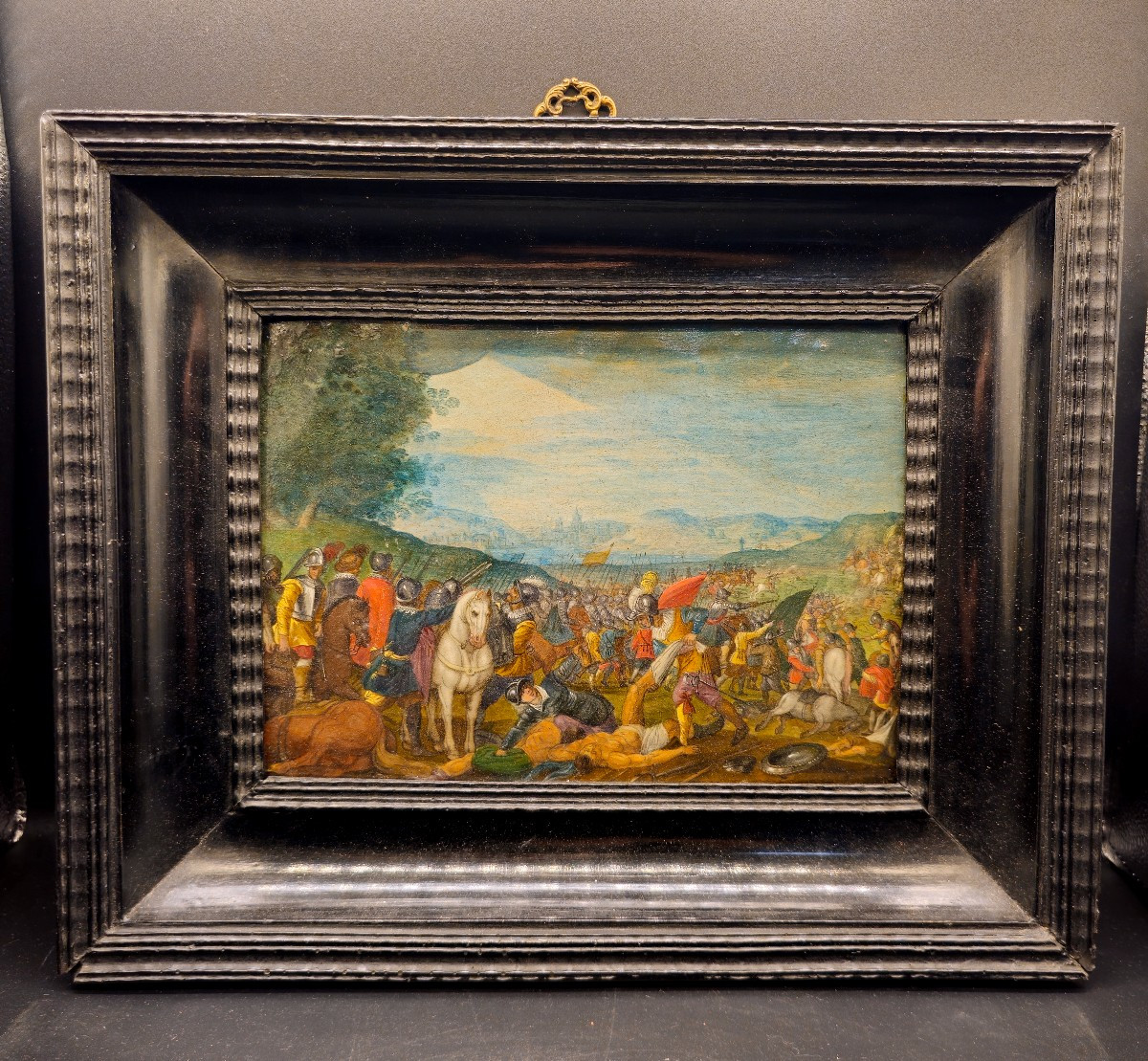 Marzio di Colantonio Ganassini – Bataille sur cuivre, Rome