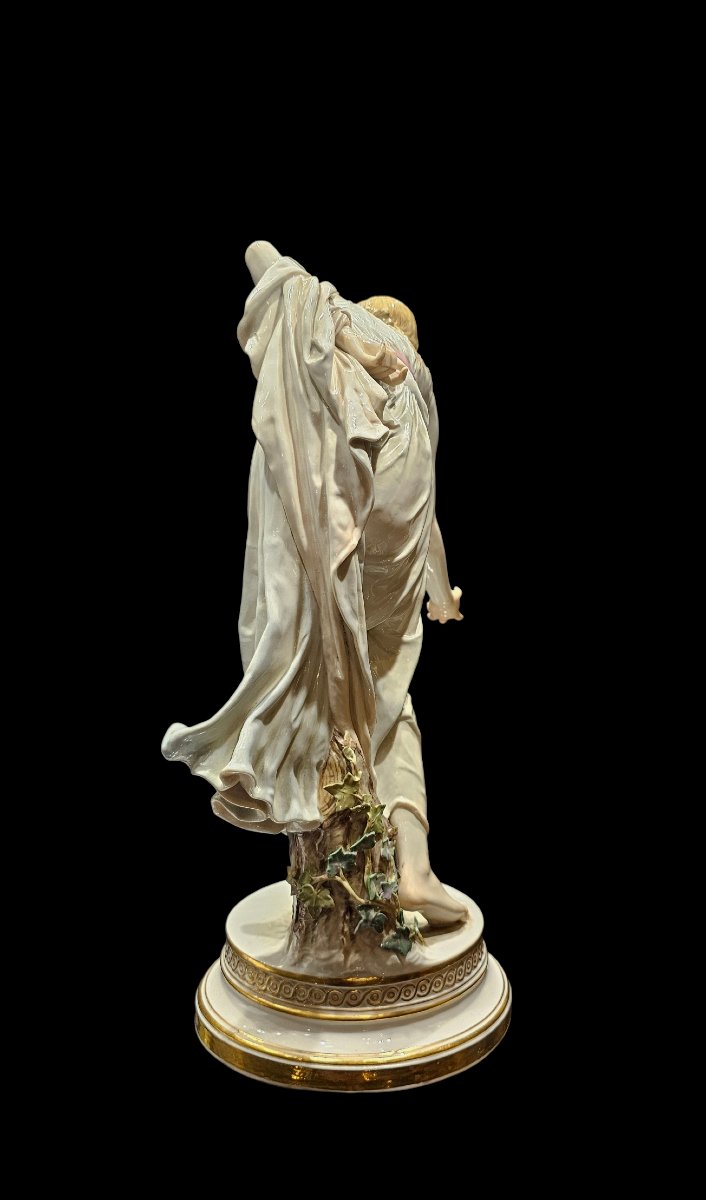 Meissen « Player at Bowls » Walter Schott 1897 – Fin XIXe Siècle-photo-4