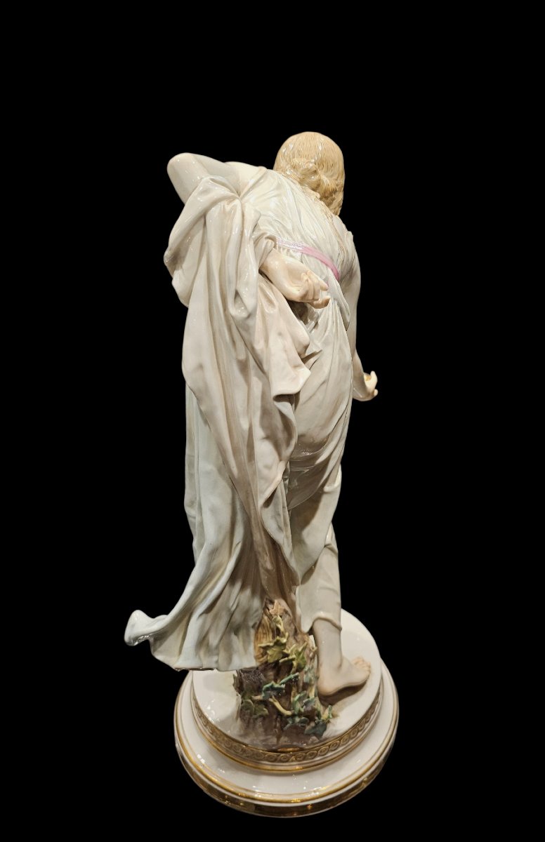 Meissen « Player at Bowls » Walter Schott 1897 – Fin XIXe Siècle-photo-1