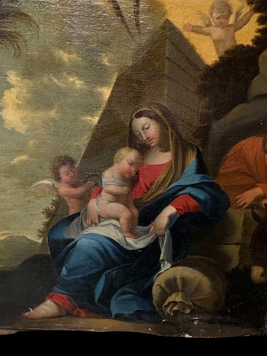 Rest On The Flight Into Egypt By Jacques Stella-photo-4
