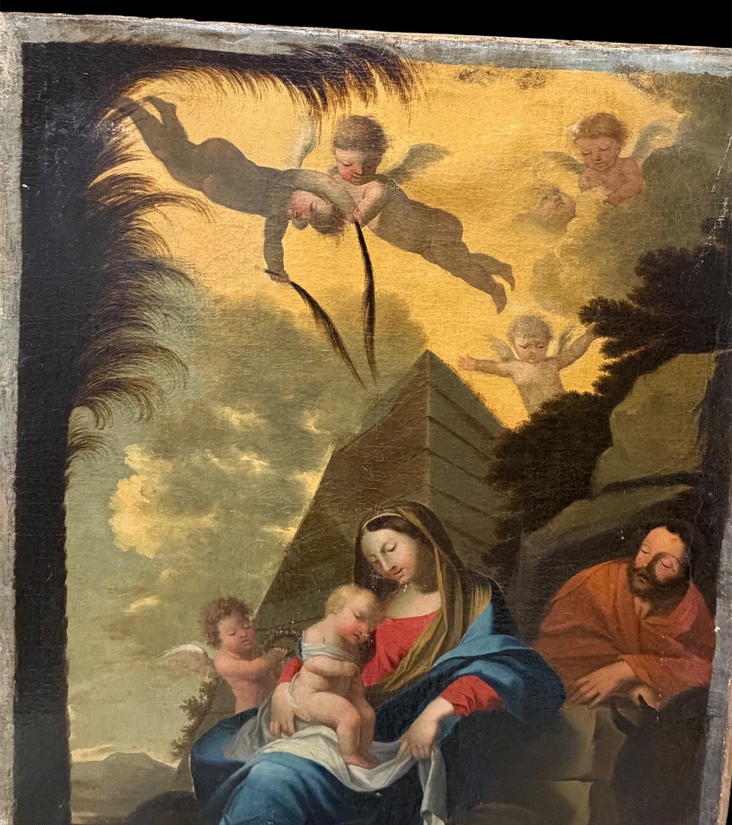 Rest On The Flight Into Egypt By Jacques Stella-photo-2