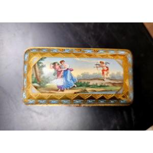 Tabatière de la Manufacture impériale de Vienne, première moitié du XIXe siècle