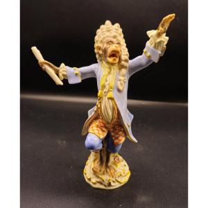 Chef d'orchestre singe de Meissen