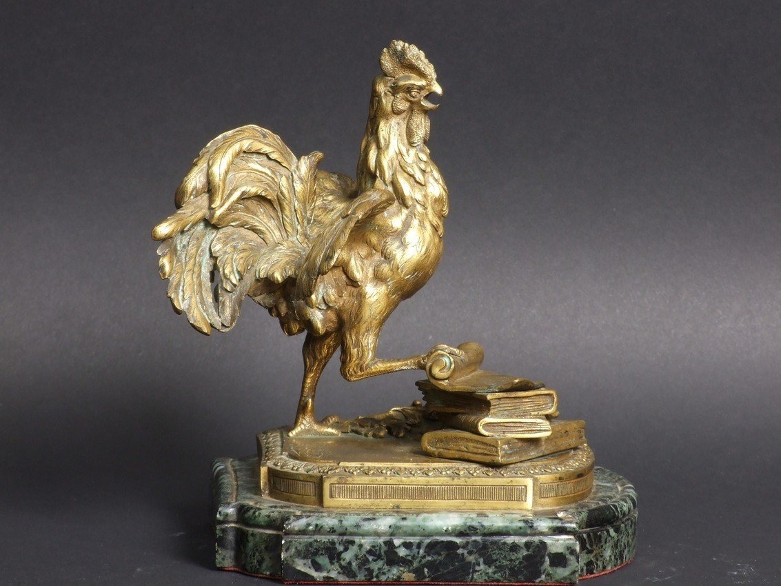 Coq Gaulois, H. Nelson, France, 19e/20e siècle.-photo-3