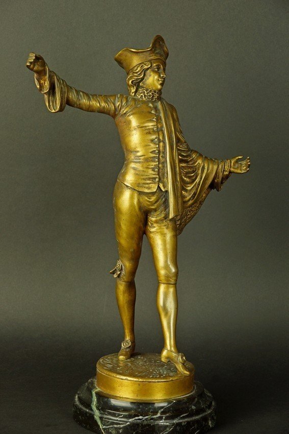 Jeune Homme Exalté, François Vax, France, seconde moitié du XIXe siècle.-photo-2