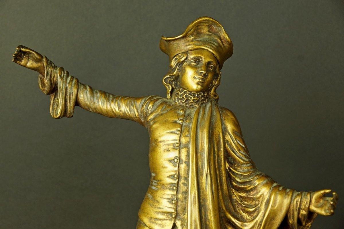 Jeune Homme Exalté, François Vax, France, seconde moitié du XIXe siècle.-photo-3