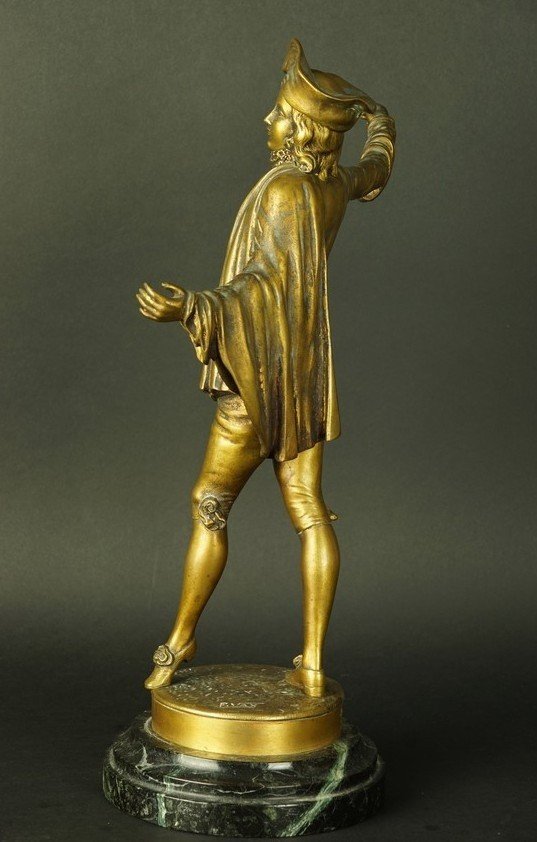 Jeune Homme Exalté, François Vax, France, seconde moitié du XIXe siècle.-photo-3