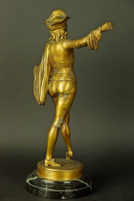 Jeune Homme Exalté, François Vax, France, seconde moitié du XIXe siècle.-photo-4