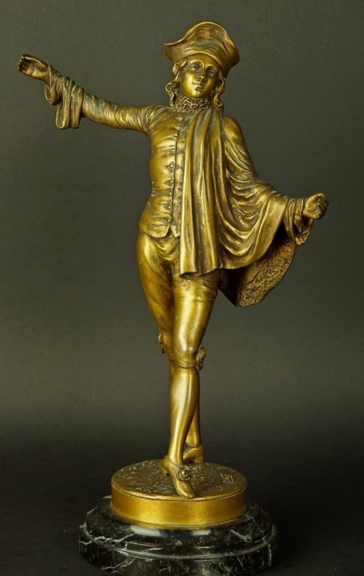 Jeune Homme Exalté, François Vax, France, seconde moitié du XIXe siècle.