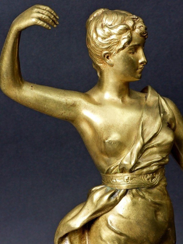 Diane à la Chasse, H. Levasseur, France, XIXe/XXe siècle.-photo-2