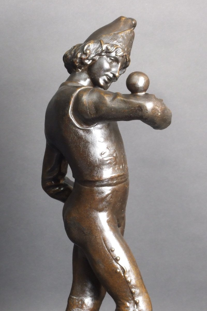 Jongleur, bronze, Édouard (1859 - 1945)  , France, XIXe/XXe siècle-photo-3