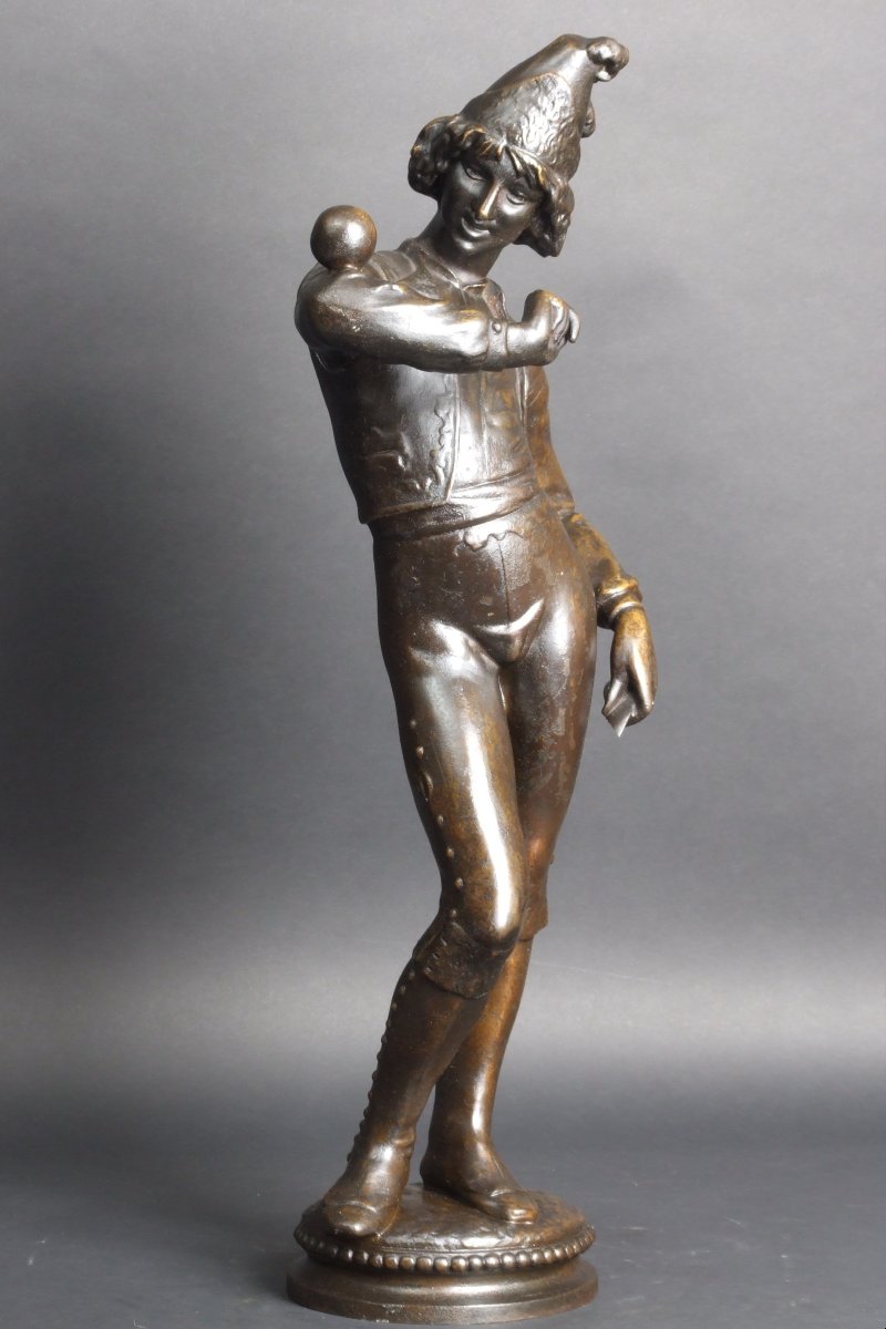 Jongleur, bronze, Édouard (1859 - 1945)  , France, XIXe/XXe siècle-photo-4