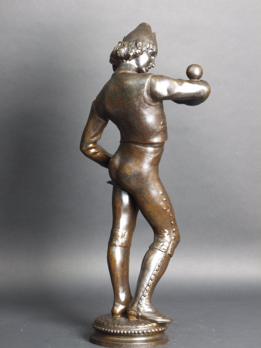 Jongleur, bronze, Édouard (1859 - 1945)  , France, XIXe/XXe siècle-photo-2