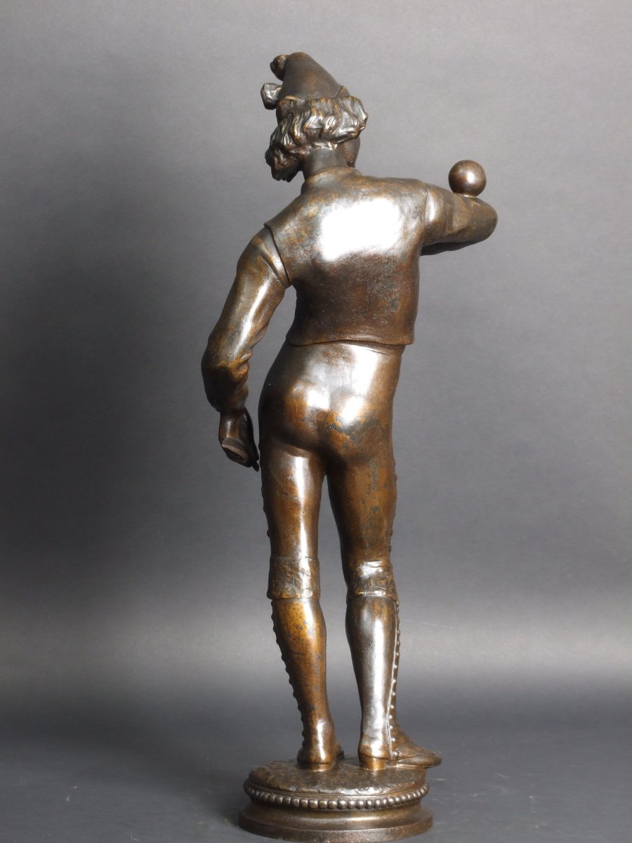 Jongleur, bronze, Édouard (1859 - 1945)  , France, XIXe/XXe siècle-photo-3