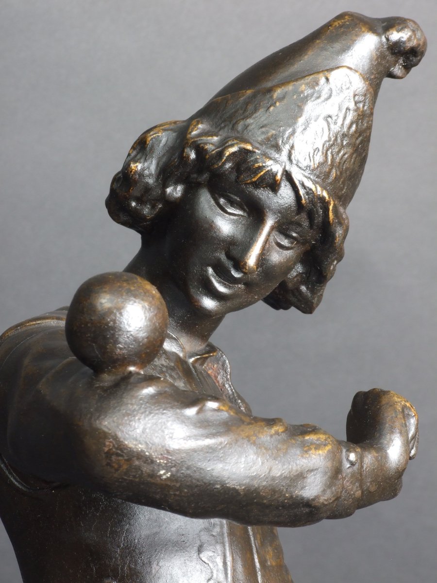 Jongleur, bronze, Édouard (1859 - 1945)  , France, XIXe/XXe siècle-photo-8