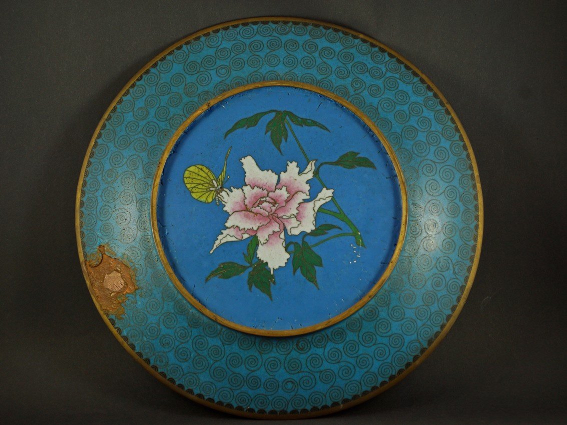 Tray With Cranes, Japan, Meiji Era (1868 - 1912).-photo-6