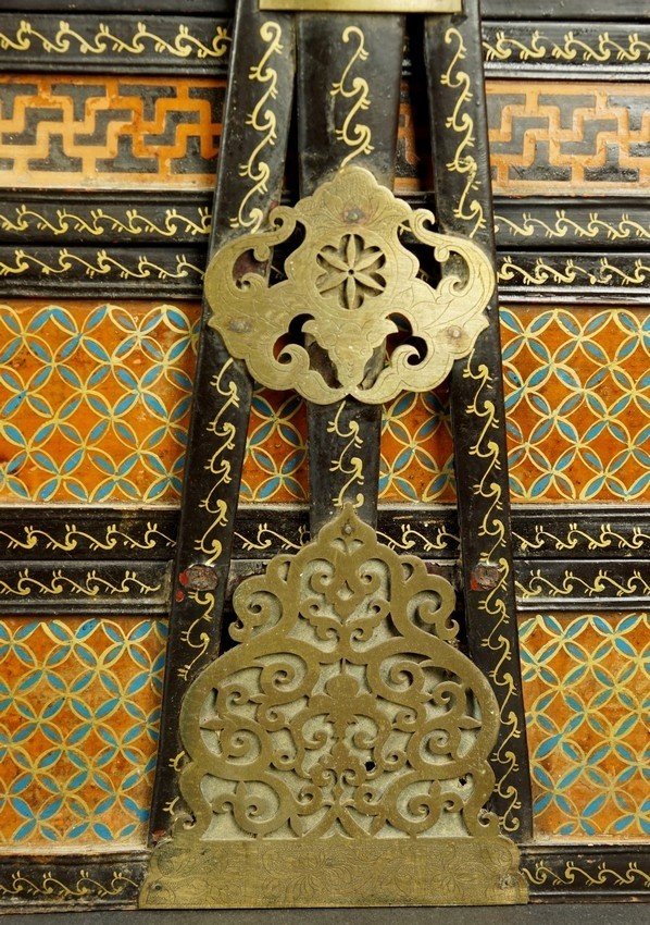 Boîte à couvercle rabattable, technique mixte, Japon, période Edo (1603-1868)-photo-2