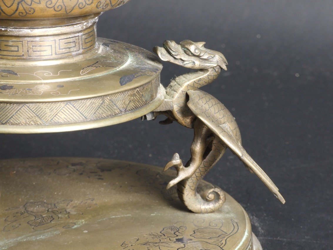 Encensoir, bronze, Japon, période Meiji (1868-1912)-photo-6