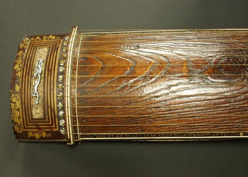 Cithare koto, Japon, période Edo (1603-1868)-photo-3