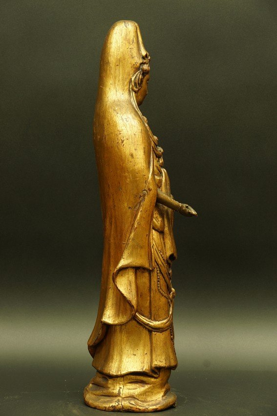 Guanyin, Bodhisattva Of Compassion, China, Qing Dynasty, Late 19th – Early 20th Century.-photo-3