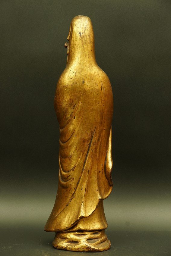 Guanyin, Bodhisattva Of Compassion, China, Qing Dynasty, Late 19th – Early 20th Century.-photo-4
