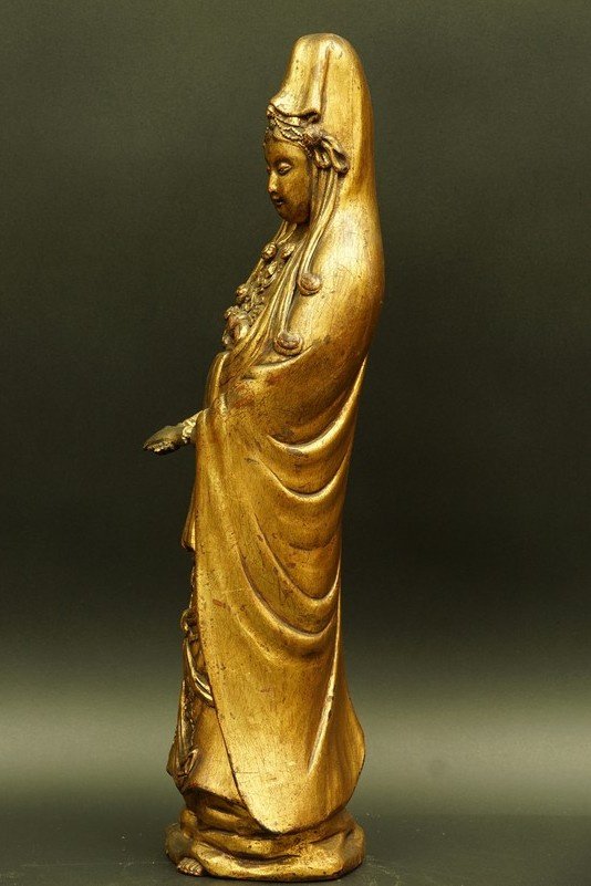 Guanyin, Bodhisattva Of Compassion, China, Qing Dynasty, Late 19th – Early 20th Century.-photo-5