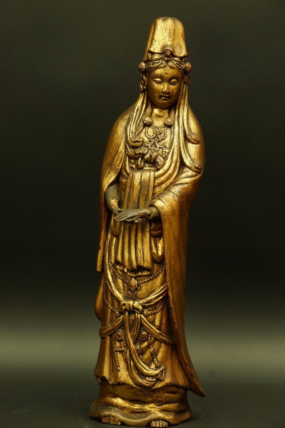 Guanyin, Bodhisattva Of Compassion, China, Qing Dynasty, Late 19th – Early 20th Century.