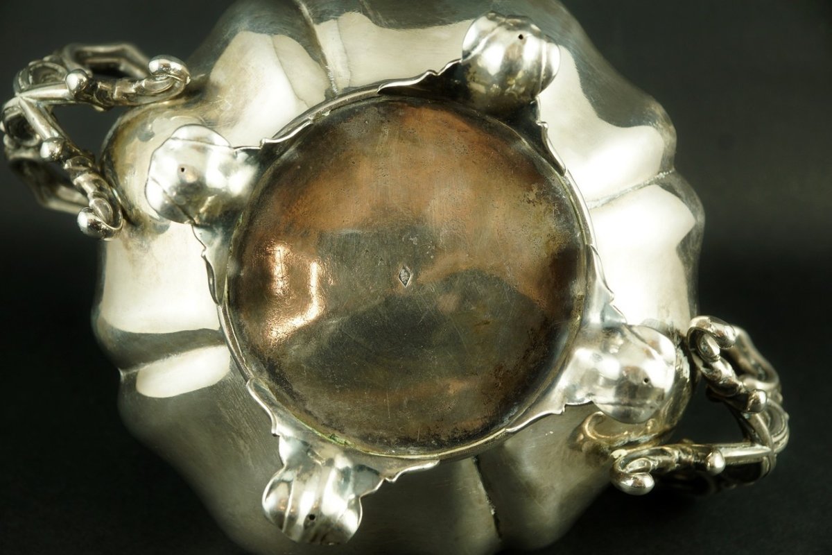 Jug With Sugar Bowl, Silver, Alphonse Debain, France, 1911-1916-photo-5