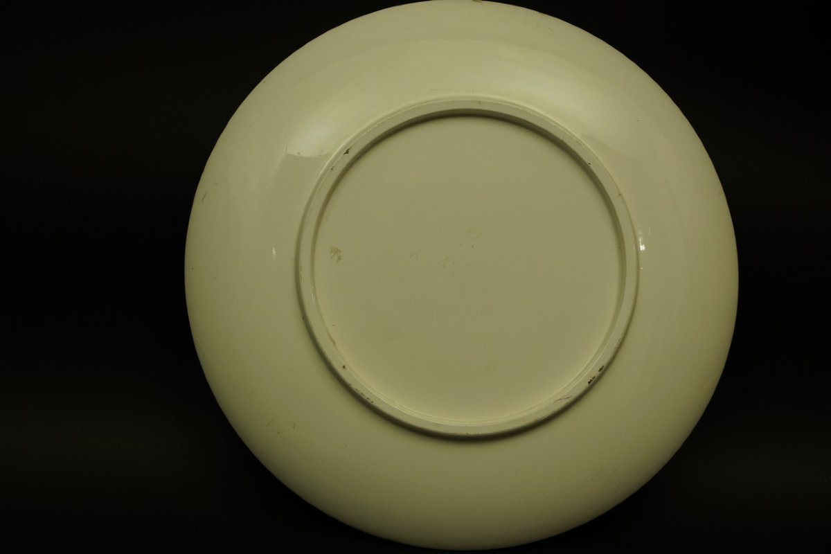 Assiette décorative représentant des hérons, Japon, XIXe/XXe siècle-photo-2