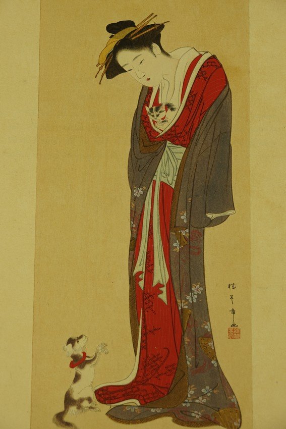 Japanese Art Folio, Japan, Tokyo, Early 20th Century-photo-3