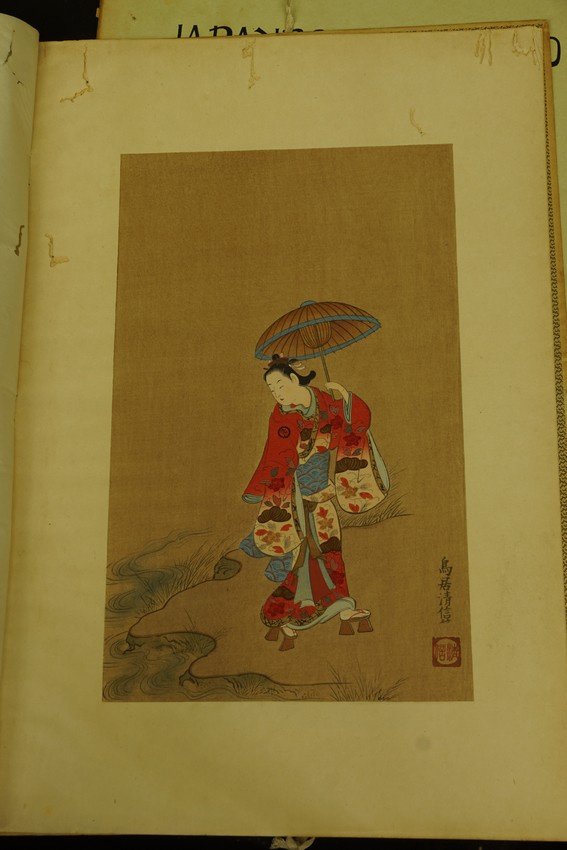 Japanese Art Folio, Japan, Tokyo, Early 20th Century-photo-7