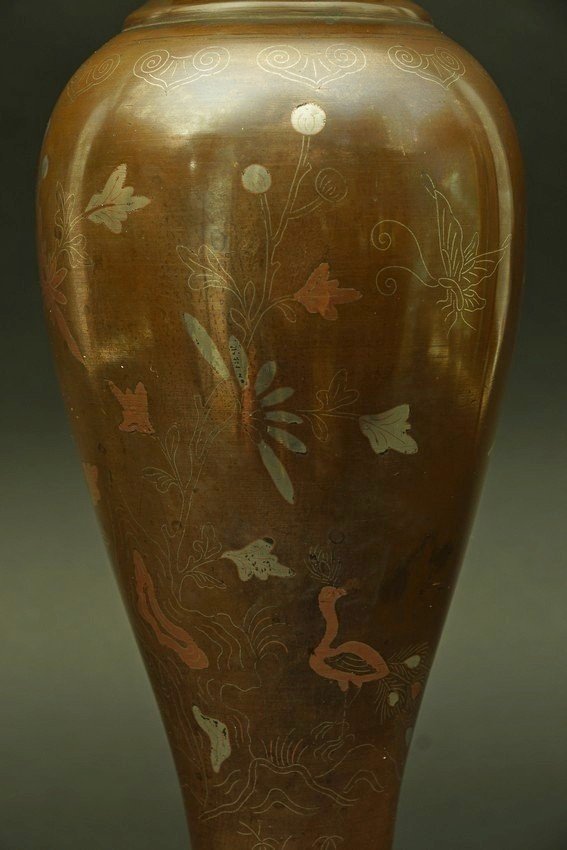 Vase élancé, Vietnam, XIXe siècle-photo-4